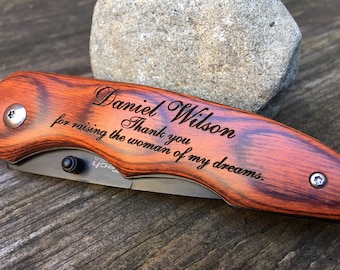 Thank You for Raising the Woman of My Dreams, Father of the Bride Gift, Father in Law Gift, Groom Thank You, Wedding Parents, Grip