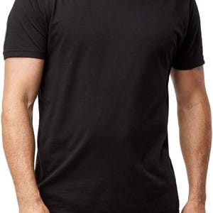 Men&#39;s Plain T Shirts Solid Cotton Short Sleeve Blank Tee Top S-4XL , Blank T shirt, 100% cotton tee, Men Solid T-shirt