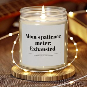 Personalized Mother&#39;s Day Candle | Thoughtful Gift for Mom, Grandma, Funny gift | Celebrate Mother&#39;s Day with a Unique Candle