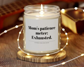 Personalized Mother's Day Candle: Funny Gift for Mom & Grandma