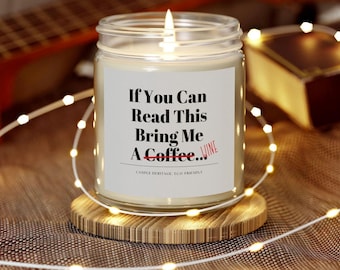 Funny Wine Candle: Unique Home Decor, Wine Lover Gift