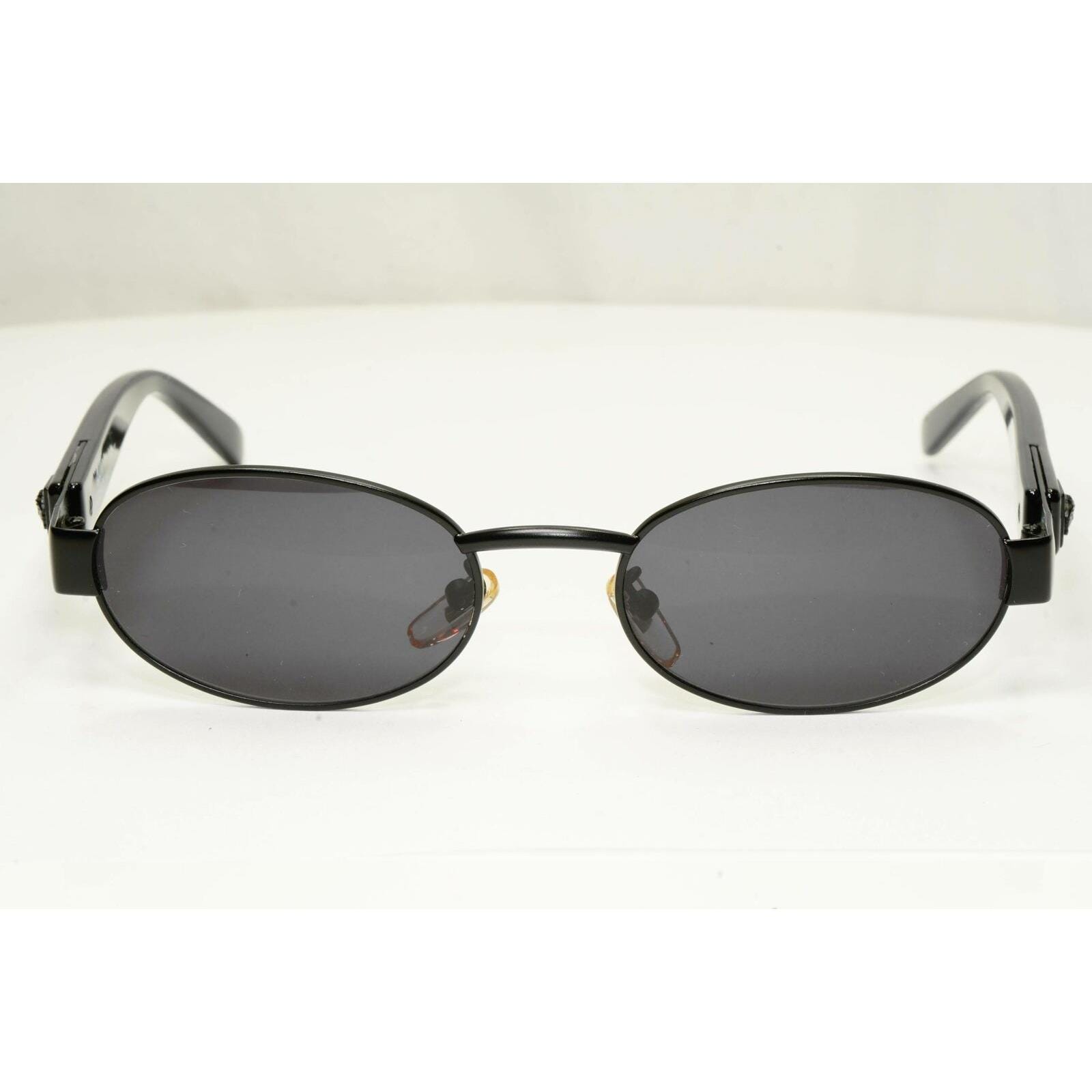 Gianni Versace 1996 Vintage Mens Metal Black Medusa 