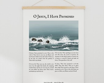 Hymn Art - O Jesus, I Have Promised