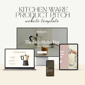 Szablon witryny Kitchen Ware Wizualizacje blatów do prezentacji produktów w motywach Kitchen Shopify, Wine Products Winery Kitchen Wix Theme