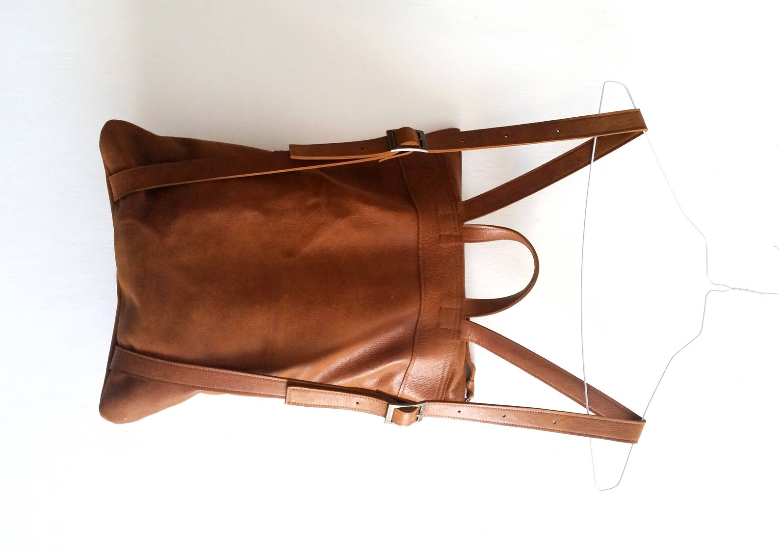 Backpack brown Leather Laptop Bag Etsy