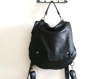 Black Leather backpack