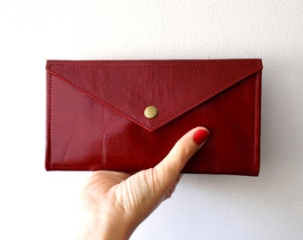 Red Envelope  wallet , leather  women wallet , women purse