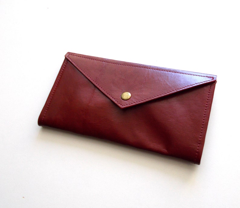 leather women wallet Red Envelope wallet women purse