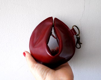 Coin wallet | purse | Fortune cookie  | The Perfect Gift |  red