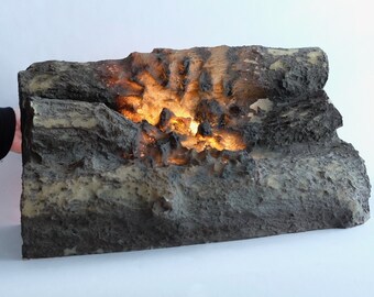Faux Fireplace Etsy