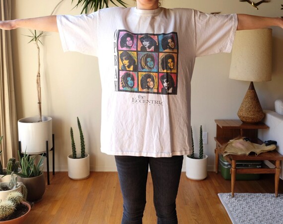 Vintage 1990’s Oprah XL T-Shirt In Warhol Graphic