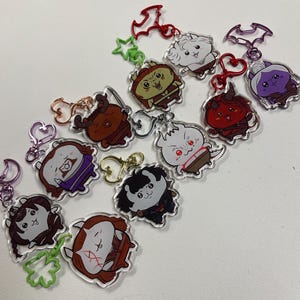 Baldur&#39;s Gate 3 x Chiikawa acrylic charms