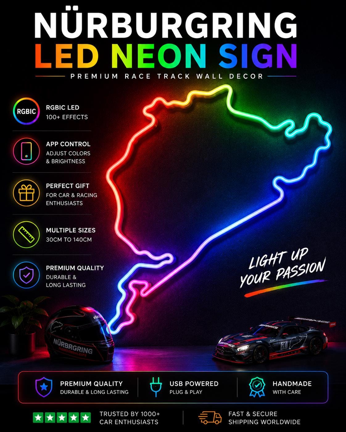F1 neon sign - Etsy 日本