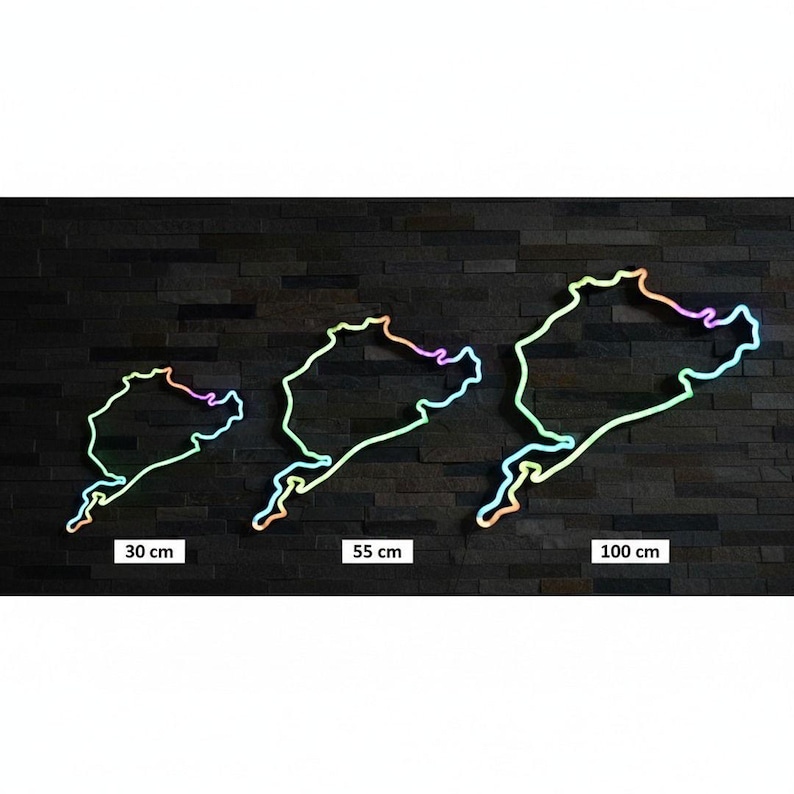 Nürburgring LED Track Light – Sim Racing Setup Decor – Racing Simulator ...