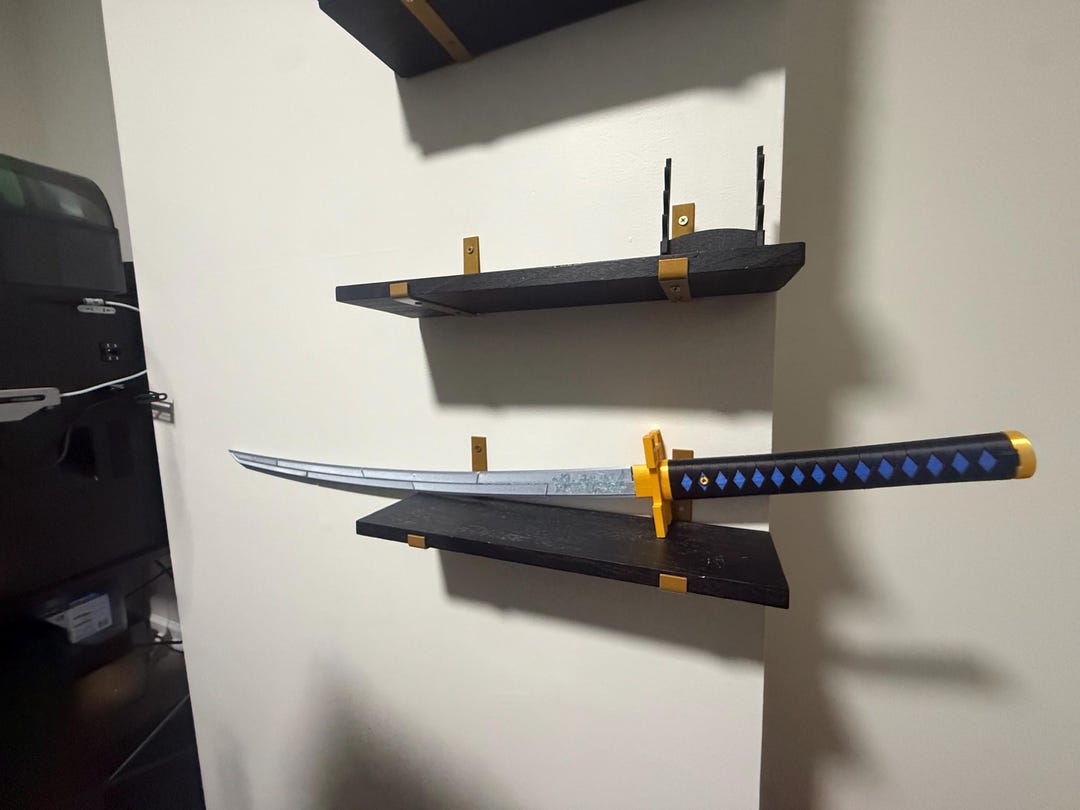 Samurai Props 3D Printed Katana | Anime Samurai Sword, Cosplay Prop - Etsy