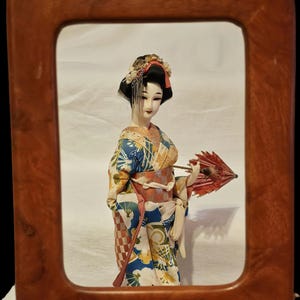 Vintage-Collectible Handcrafted Burlwood Picture Frame, Burl of Burmese Ironwood circa 1970s