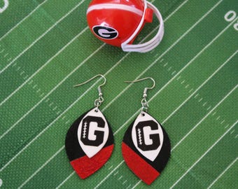 SEC Georgia Bulldogs Earrings