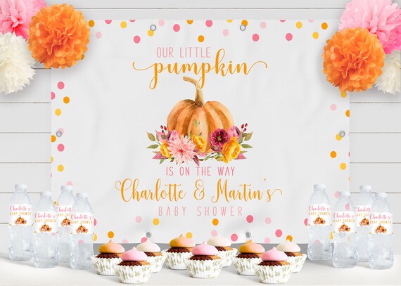 baby pumpkin baby shower