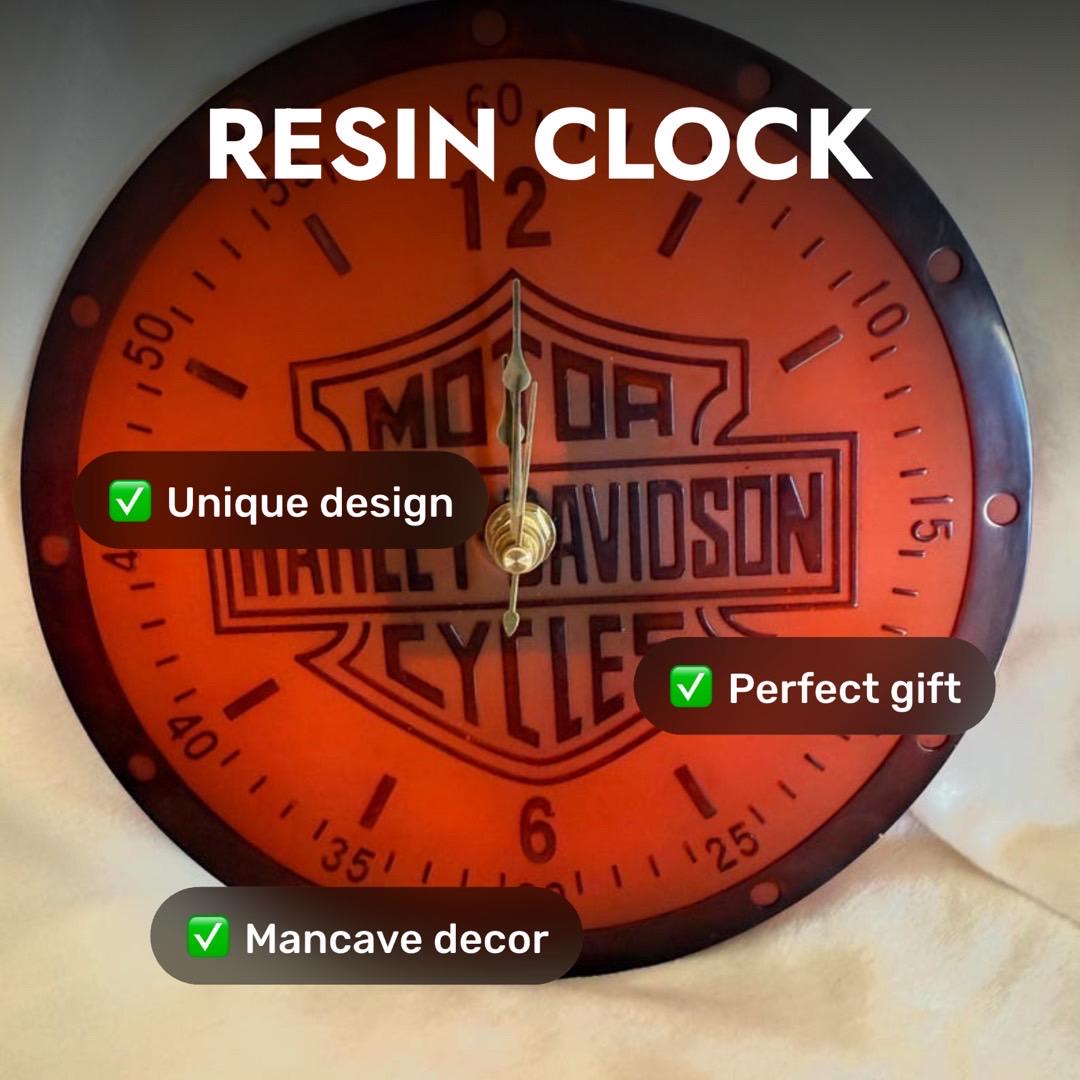 Harley davidson clock - Main Image