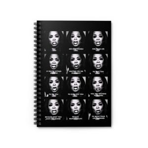 Series &quot;YOU&quot;  Empowerment Notebook  Inspirational Quotes: Self-Responsibility Goals, Journaling, Affirmations Motivational.