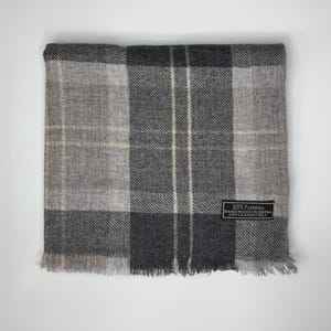 100% Cashmere Scarf - Checkered