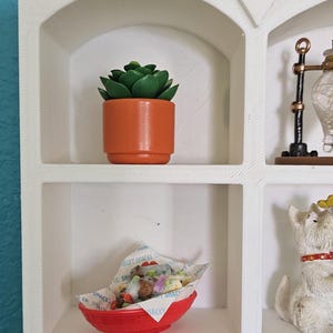 mini display shelf for collectibles and miniverse/minibrand collectibles