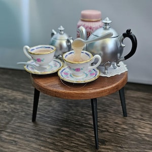 Miniverse Table Legs in SET of 3 with NO SHELF - Sized for Miniverse Table Tops including HoneyDukes/Potions and More