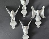 Miniature House Gargoyles: Magical Diorama Decor, Set of 4
