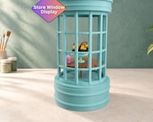 Miniature Store Window Display - MiniVerse Scale Sweet Shop Craft Collectible Diorama Shelf Dollhouse Furniture