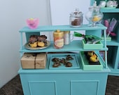 Miniverse Bakery Display Case - Sweet Shop or Bakery 1:6 Scale Display Piece w/Storage