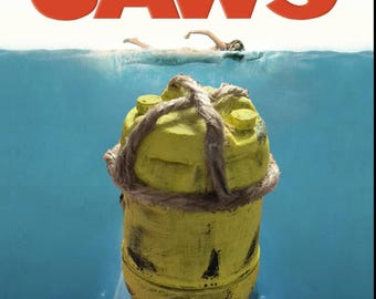 Orca Barrel Keychain (Jaws)