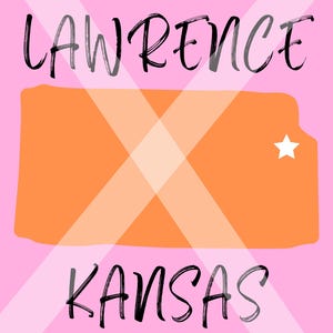 Lawrence Kansas Poster KU