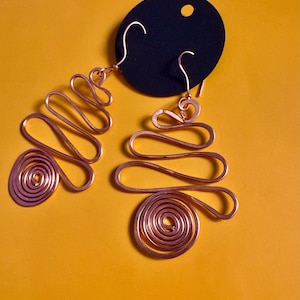 Handmade Copper earrings