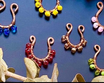 Faux septum nose cuff