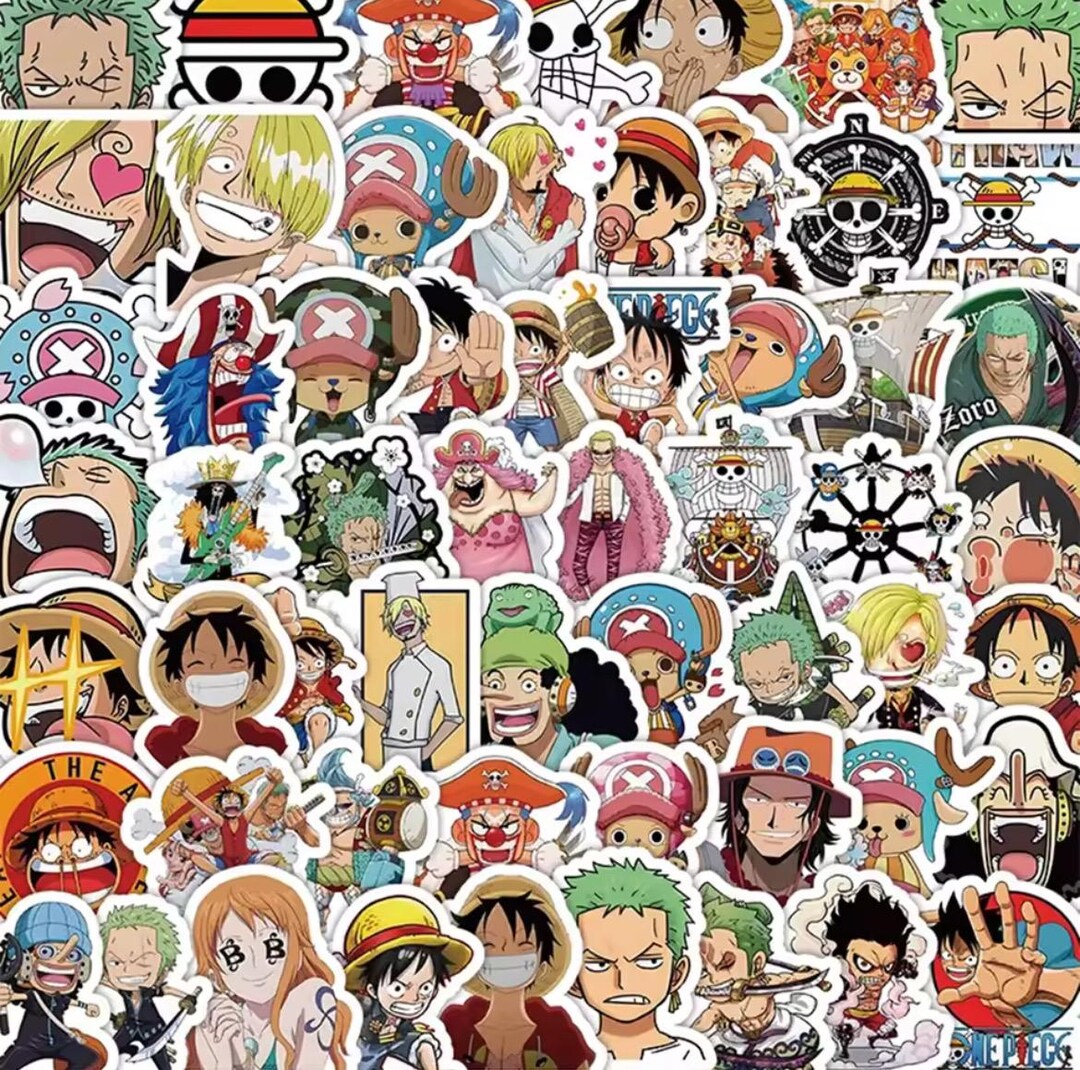 Large Anime Sticker Pack | 50/100pcs Vinyl Stickers - Etsy
