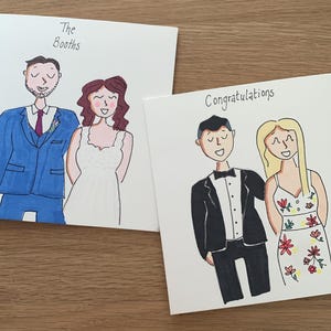 Custom made illustrations or cards - valentines, Mother’s Day, weddings, engagement cards or illustrations on A4, A5 or A6
