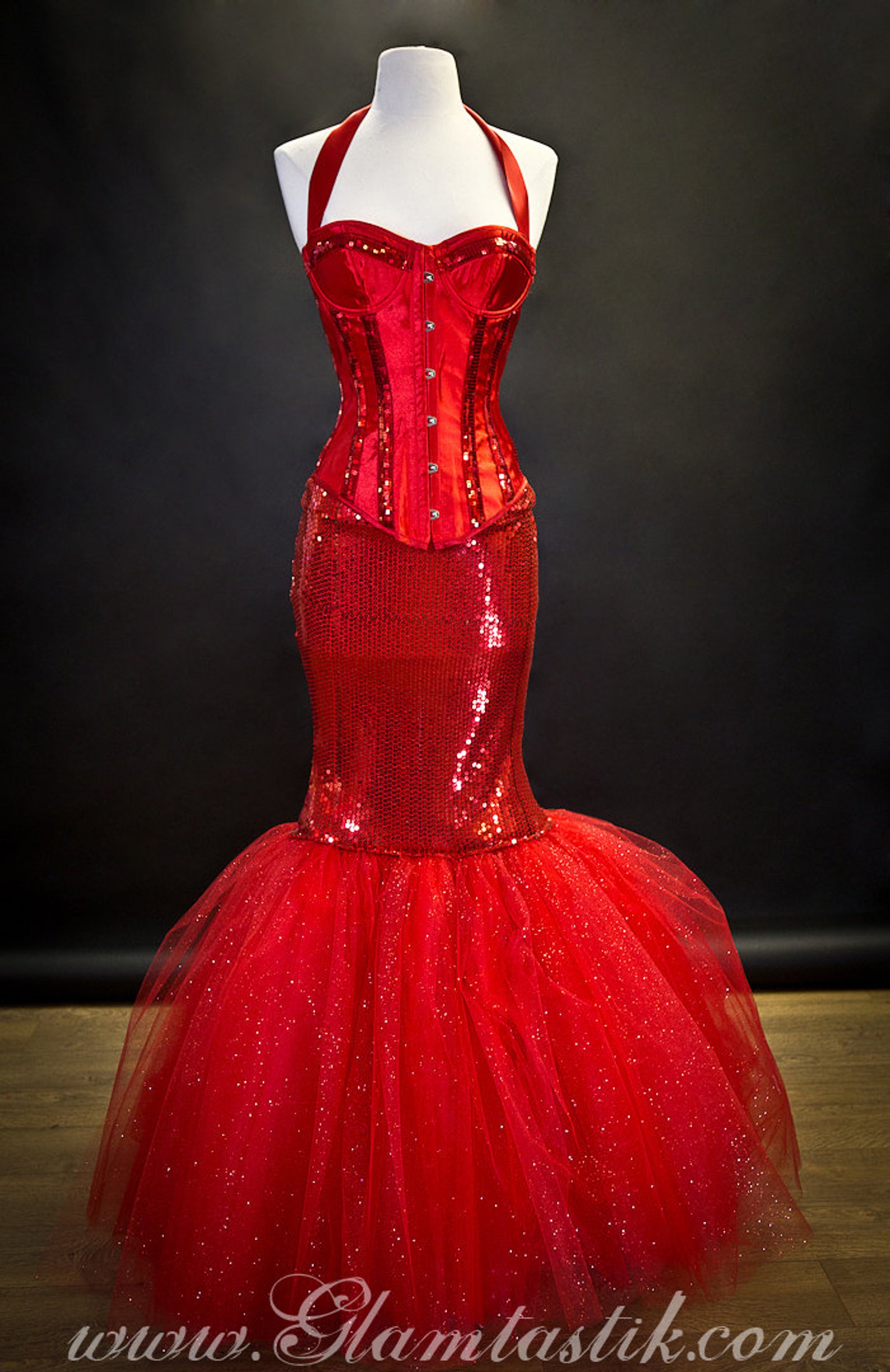 queen vibes sequin mermaid gown