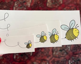 Bee Stickers/Bee Flying