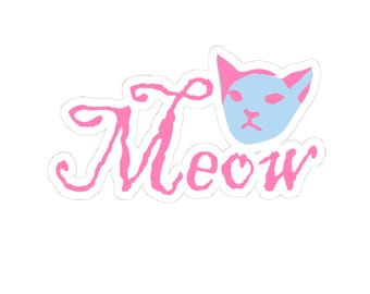 Cat Sticker/ Meow Sticker/ Cats