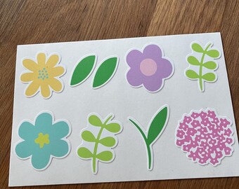 Floral Sticker Sheets