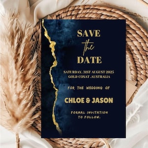 Editable Save The Date Invitation Template / Wedding Save the Date Invitation Template / save the Date Invitation Template