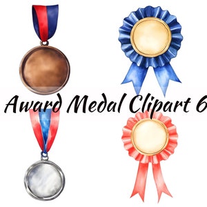 Award Medaille Clipart-Band Kommerzielle Nutzung Aquarell Clipart Erster Platz Abzeichen,PNG, Gold Medal