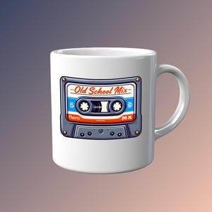mix tape clipart png 90's Retro-tyle Cassette Tape Hip hop rap R&B commercial use Old School Mixtape