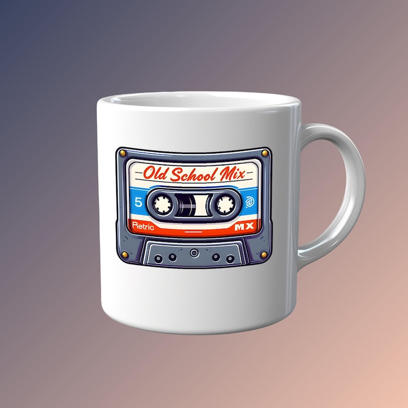 mix tape clipart png 90's Retro-tyle Cassette Tape Hip hop rap R&B commercial use Old School Mixtape
