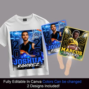 Modelo de fã de formatura 2025, Modelo de formatura Canva, Leque de formatura personalizado, Turma de 2025, Edição Canva, Presente de formatura