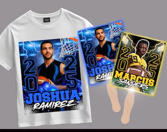 Plantilla de abanico de graduación 2025, plantilla de Canva, abanico de graduación personalizado, promoción de 2025, edición de Canva, regalo de graduación