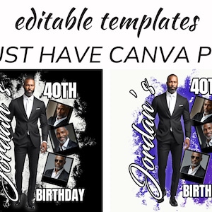 Birthday King t Shirt design Canva Template Personalized Birthday Shirt Design for Men Editable Colors Sublimation DTF Custom tee