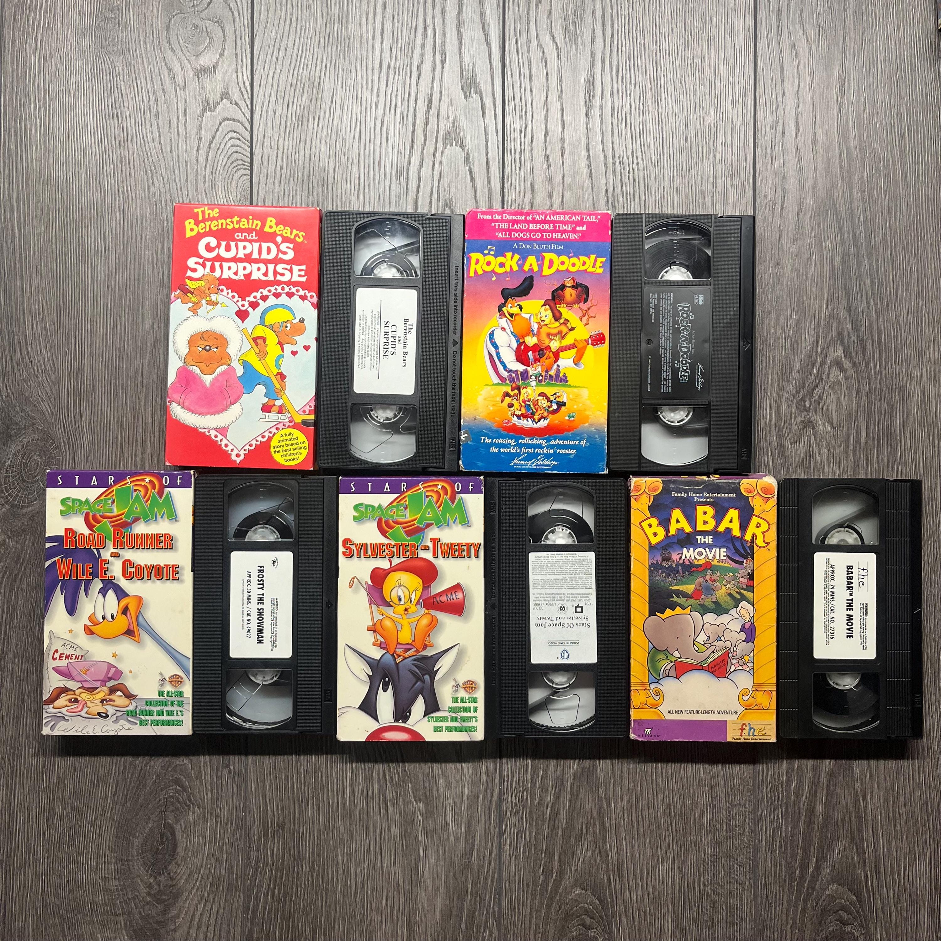 Classic Cartoon Anime VHS Lot Batman Mr Freeze Scooby Doo Power