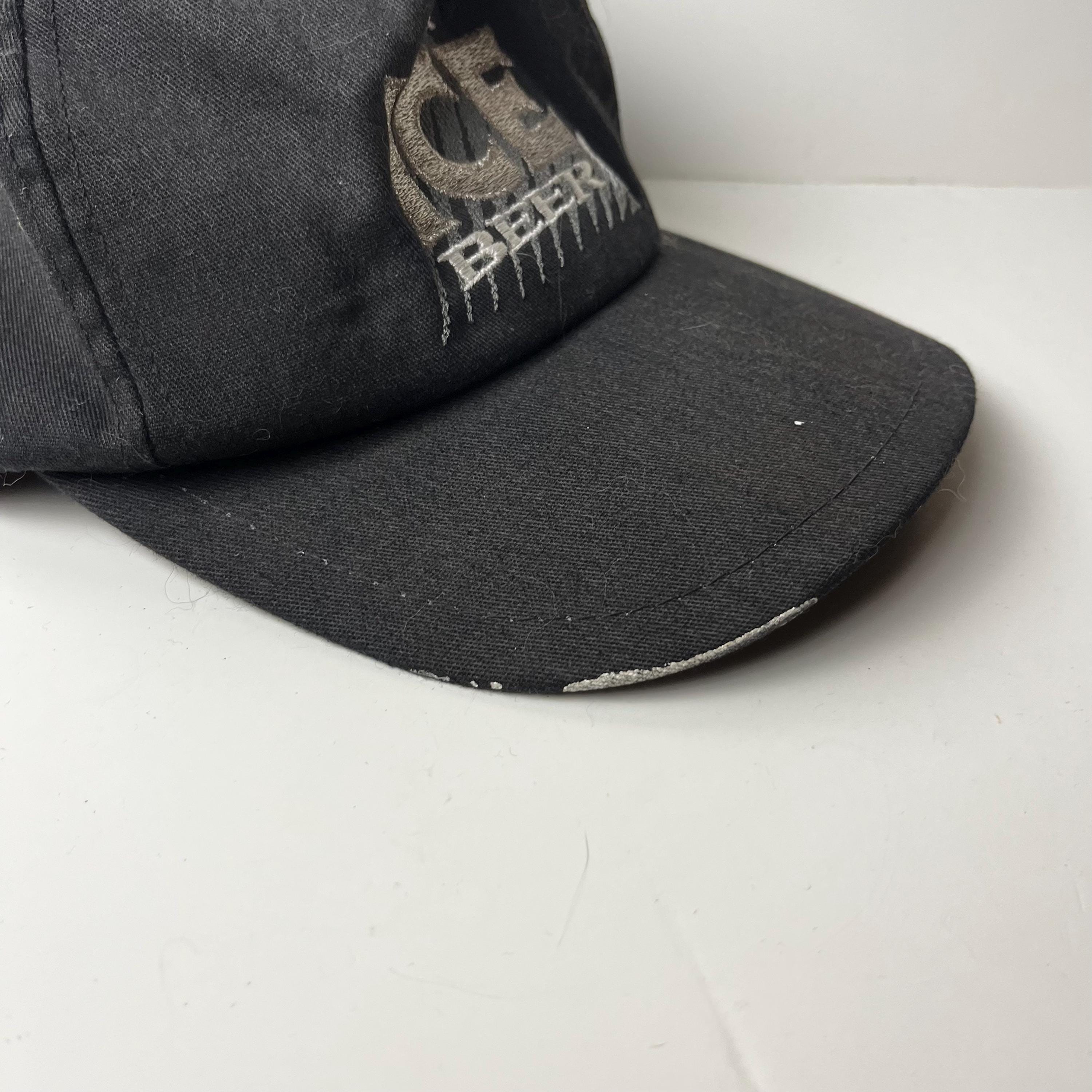 ヴィンテージ ラバット アイスビール 刺繍入り 調節可能 キャップ