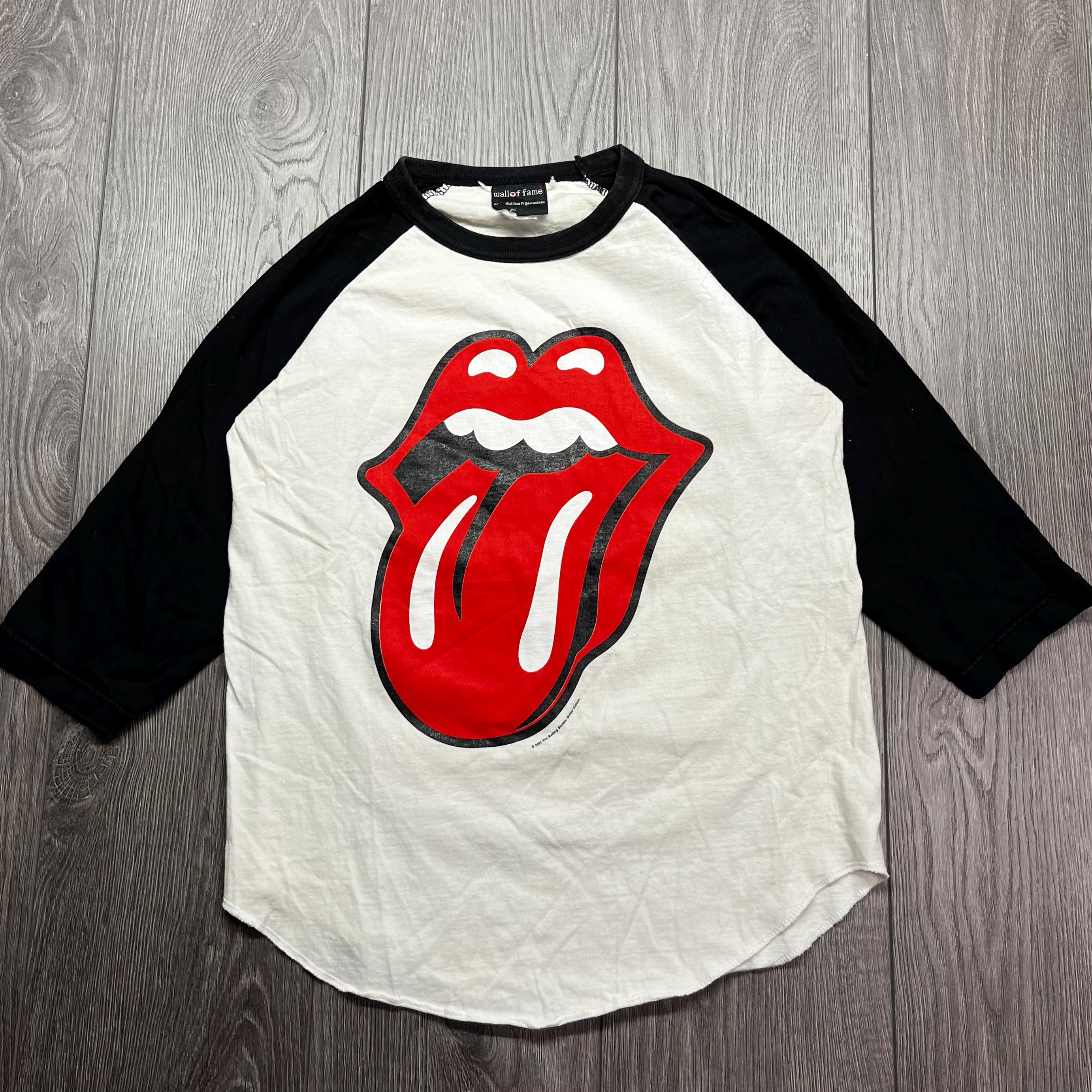 Vintage Rolling Stones Withstand Rock N Roll 2002 Raglan Band T 